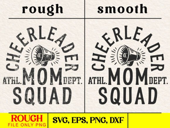 Cheerleader Mom Squad SVG – A Versatile Graphic Design Asset for Crafts and Branding