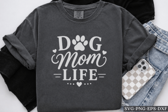 Dog Mom Life SVG: A Premium Graphic for Crafts and Creative Marketing