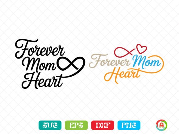 Forever Mom Heart SVG: A Versatile Graphic Design Asset for Crafts