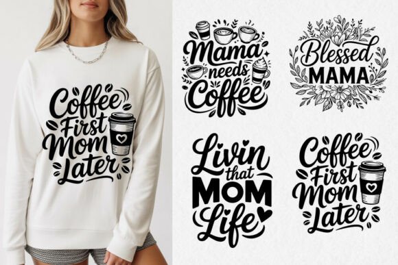 Mom Life SVG Bundle Mother’s Day: A Versatile Graphic Design Asset for Crafts and Marketing