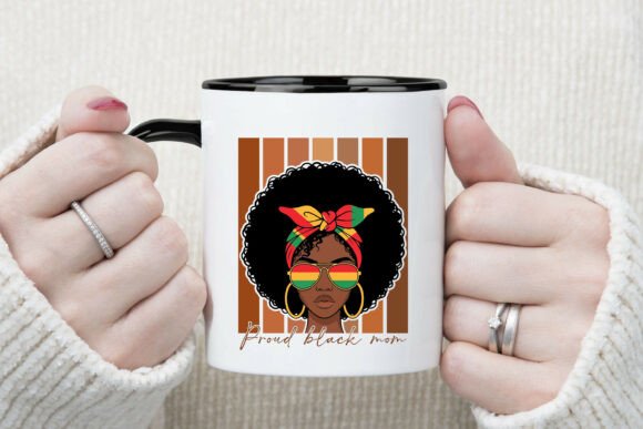 Proud Black Mom, Juneteenth SVG: A Vibrant Graphic Design Asset for Crafts and Local Branding