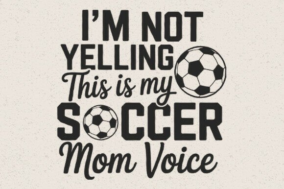 Soccer Mom Voice SVG: A Versatile Graphic Design Asset for Crafts and Local Branding
