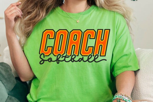 Softball Coach SVG PNG: A Versatile Graphic Design Asset for Crafts and Branding